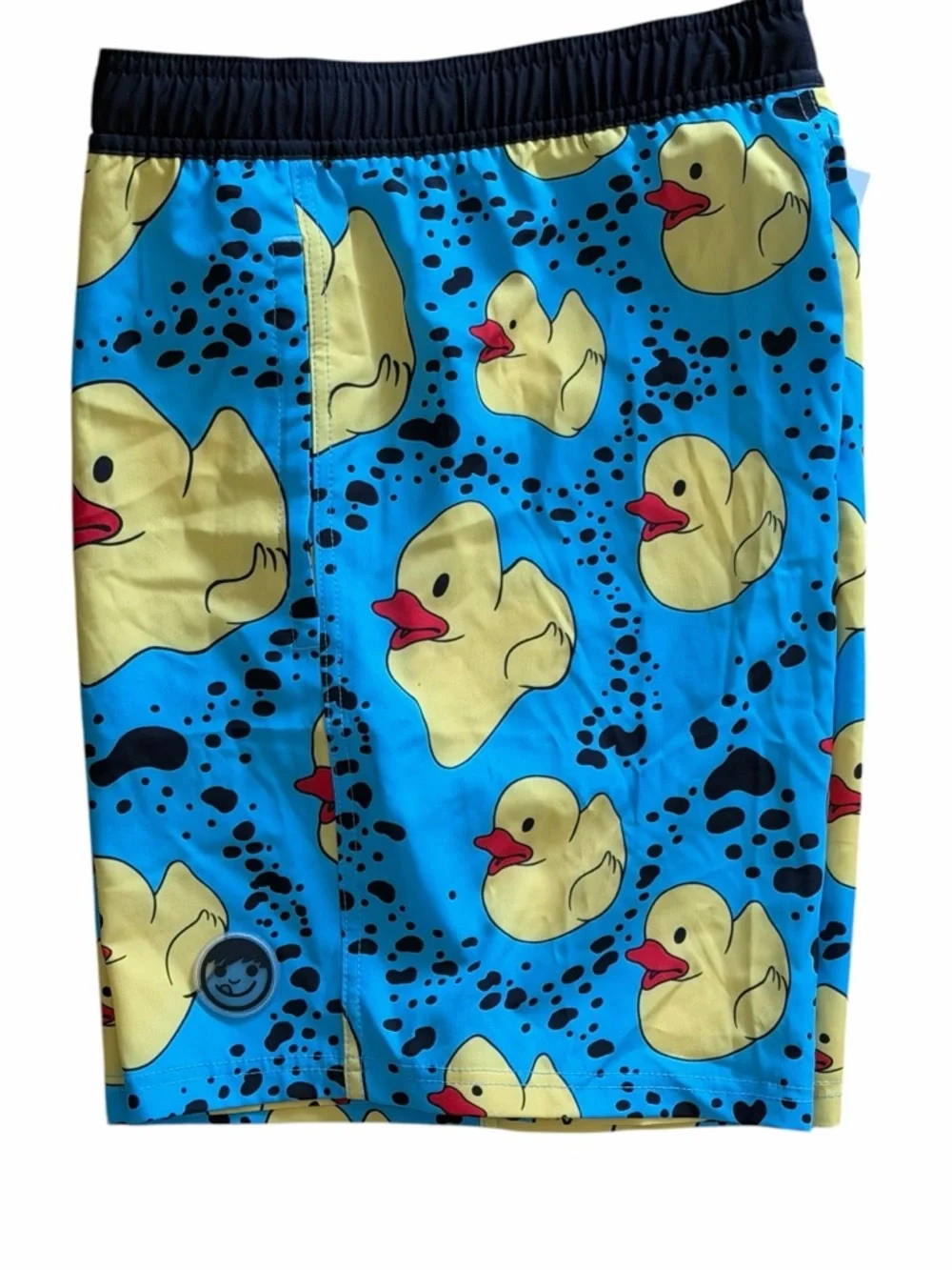 NWT NEFF Ducky Life Swim Trunks Men’s Graphic Print Board Shorts Size L
